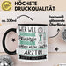 Ärztin Tasse Geschenk Spruch Wer Will Schon Prinzessin Sein Wenn Man Auch Ärztin Sein Kann Trendation