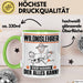 Wildnislehrer Tasse Geschenk für Wildnislehrer Der Mann Der Alles Kann Geschenkidee zum Geburtstag Grün Trendation