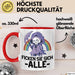 Lustige Tasse Kollegen F Sie Sich Alle Sensenmann Humor Sarkasmus Geschenkidee Kollegin Frauen Rot Trendation
