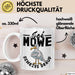 Sei Möwe Sch** Drauf Tasse Geschenk Norddeutschland Sylt Norderney Urlaub Spruch Geschenkidee Kaffee-Becher Weiß Trendation