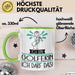 Geschenk für Golferin Tasse Lustige Geschenkidee Geburtstag Ich Bin Golferin Ich Darf Das Grün Trendation