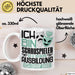 Schauspieler Ausbildung Tasse Geschenk Ich Bin Schauspieler In Der Ausbildung Ich Darf Das Geschenkidee Spruch Weiß Trendation