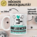 Influencer Geschenk Tasse Ich Bin Influencer Aber Sag Doch Einfach Superheld Lustige Geschenkdiee für Influencer Kaffee-Becher Weiß Trendation