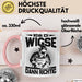 Schweißer Tasse Geschenk Wenn Ich Wigse Dann Richtig Spruch Becher Rosa Trendation