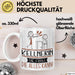 Kellnerin Geschenk Tasse Becher Die Frau Die Allen Kann Geschenkidee für eine Kellnerin Lustig Weiß Trendation