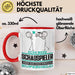Schauspieler Geschenk Tasse Ich Bin Schauspieler Aber Sag Doch Einfach Superheld Lustige Geschenkdiee für Schauspieler Kaffee-Becher Rot Trendation