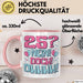 25er Geburtstag Geschenk Männer Frauen 25 Nein Doch Ohhhh Lustiger Spruch Geschenkidee Kaffee-Becher Rosa Trendation