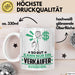 Verkäufer Geschenk Tasse So Gut Kann Nur Ein Verkäufer Aussehen Geschenkidee Kaffee-Becher Weiß Trendation