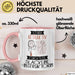 Slackline-Instruktorin Tasse Geschenk Becher Stark Attraktiv Furchtlos Slackline-Instruktorin Lustige Geschenkidee Rosa Trendation