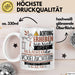 Vogelzüchterin Tasse Geschenk Lustiger Spruch Bitte Erheben Sie Sich Seine Majestät Die Vogelzüchterin Betritt Den Raum Weiß Trendation