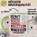 Wrestler Geschenk Lustiger Spruch für Wrestler Geschenkidee Bester Wrestler Der Welt Grün Trendation
