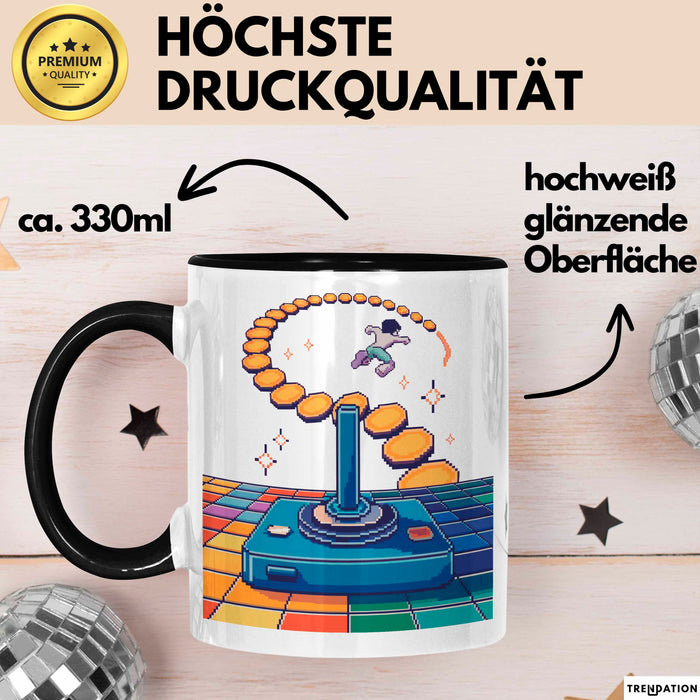 Retro Gamer Tasse Geschenk Lustige Geschenkidee Spruch Für Oldschool Spieler Trendation