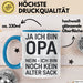 Opa Tasse Geschenk Ja Ich Bin Opa Aber Kein Alter Mann Geschenkidee Vatertag Blau Trendation