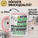 Jazz-Enthusiast Geschenk Tasse Lustiger Spruch Erheben Sie Sich Der Jazz-Enthusiast Betritt den Raum Rosa Trendation