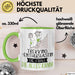 Trekking-Enthusiastin Geschenk Tasse Becher Die Frau Die Allen Kann Geschenkidee für eine Trekking-Enthusiastin Lustig Grün Trendation