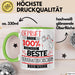 Beste Tierverhaltensforscherin Der Welt Tasse Geschenk für Eine Tierverhaltensforscherin Geprüft Und Sicher Geschenkidee Geburtstag Weihnachten Grün Trendation