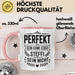 Steffi Tasse Geschenk Perfekt Sein Kann Jeder Geschenkidee Geburtstag Rosa Trendation