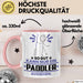 Paddler Geschenk Tasse So Gut Kann Nur Ein Paddler Aussehen Geschenkidee Kaffee-Becher Rosa Trendation