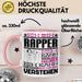 Rapper Geschenk Kaffee-Tasse Geschenkidee für Rapper Ich Bin Rapper Ich Kann Es Dir Erklären Jedoch Nicht Für Dich Verstehen Spruch Lustig Rosa Trendation