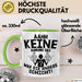 Arbeitskollege Tasse Geschenk Ähh Keine Ahnung Das War Die Andere Schicht Lustiger Spruch Geschenkidee Kollege Kollegin Büro-Tasse Becher Grün Trendation