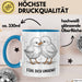 Motivierend Inspirierend Tasse Geschenk Lustige Geschenkidee Spruch Fühl Dich Umarmt Blau Trendation