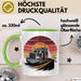 Lkw Fahrer Tasse Geschenkidee für Trucker Lustiger Spruch Grün Trendation