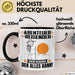 Abenteurreisender Tasse Geschenk für Abenteurreisender Der Mann Der Alles Kann Geschenkidee zum Geburtstag Schwarz Trendation