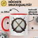 Schlagzeuger Tasse Geschenkidee für Beatmacher Fans Rot Trendation