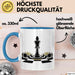 Schachspieler Tasse Geschenkidee Strategie Meister Lustiger Geschenkidee Lustig Blau Trendation