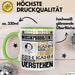 Musikproduzent Geschenk Kaffee-Tasse Geschenkidee für Musikproduzent Ich Bin Musikproduzent Ich Kann Es Dir Erklären Jedoch Nicht Für Dich Verstehen Spruch Lustig Grün Trendation