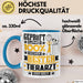 Tierarzt Geschenk Lustiger Spruch für Tierarzt Geschenkidee Bester Tierarzt Der Welt Blau Trendation