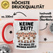 Schaf Tier Bauer Tasse Becher Geschenk Lustige Geschenkidee Spruch Keine Zeit Ich Muss Zu Meinen Mädels Rot Trendation