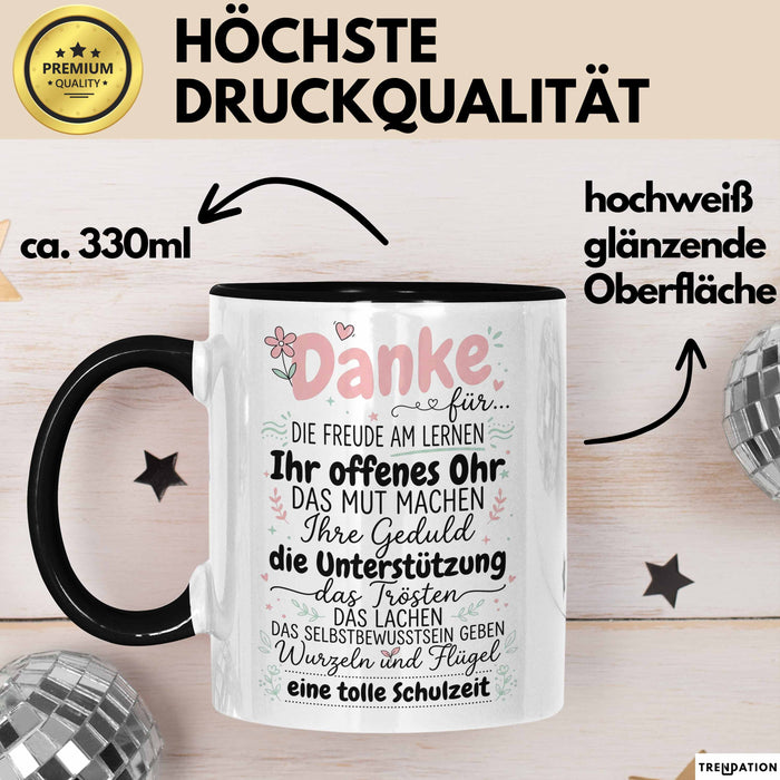 Lehrer Wertschätzung Danke Tasse Geschenk Lustige Geschenkidee Spruch Danke Für Trendation