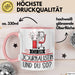 Journalistin Tasse Geschenk Ich Bin Journalistin Und Du So Geschenkidee Lustiger Spruch Becher Rosa Trendation