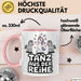 Tänzer Tanzendes Einhorn Tasse Geschenk Lustige Geschenkidee Spruch Tanz Aus Der Reihe Rosa Trendation