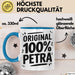 Petra Tasse Geschenk Original 100% Petra Geschenkidee Geburtstag Blau Trendation
