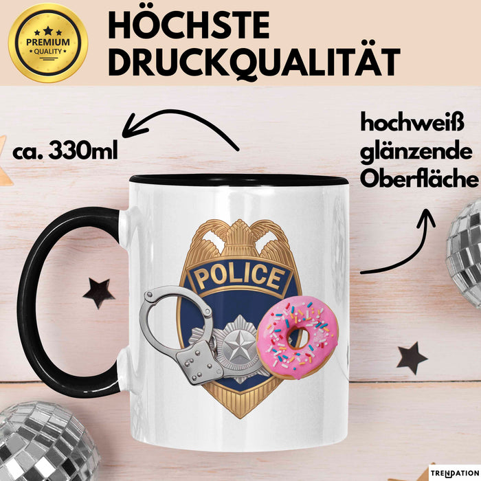Polizist Tasse Geschenkidee Held der Strafverfolgung Geschenkidee Lustig Trendation