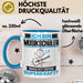 Musikschüler Tasse Geschenk für Musikschüler Geburtstag Lustiger Spruch Kaffee-Becher Was Ist Deine Superkraft Blau Trendation