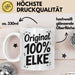 Elke Tasse Geschenk Original 100% Elke Geschenkidee Geburtstag Weiß Trendation