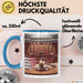 Gerichtsschreiber Tasse Geschenk Lustige Geschenkidee Spruch Für Gerichtspersonal Blau Trendation