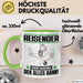 Reisender Tasse Geschenk für Reisender Der Mann Der Alles Kann Geschenkidee zum Geburtstag Grün Trendation
