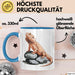 Reptil Bartagame Tasse Geschenk Lustige Geschenkidee Spruch Blau Trendation