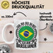 Brasilianer Tasse Geschenk Egal Wie Geil Du Bist Ich Bin Brasilianer Brasilien Weiß Trendation