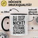 Stefanie Tasse Geschenk Alle Sagten Das Geht Nicht Aber Dann Kam Stefanie Und Hat Es Einfach Gemacht Geschenkidee Becher mit Name Schwarz Trendation