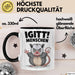 Sarkastischer Sarkasmus Introvertierter Tasse Geschenk Lustige Geschenkidee Spruch Igitt Menschen Trendation