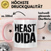 Österreich Wien Wienerisch Tasse Geschenk Lustige Geschenkidee Spruch Heast Oida Rosa Trendation