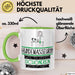 Hundemasseurin Weil Es Keinen Schöneren Beruf Gibt Tasse Geschenk für Eine Hundemasseurin Lustig Grün Trendation
