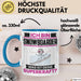 Snowboarder Tasse Geschenk für Snowboarder Geburtstag Lustiger Spruch Kaffee-Becher Was Ist Deine Superkraft Blau Trendation