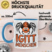 Spinne Vogelspinne Tier Tasse Geschenk Lustige Geschenkidee Spruch Igitt Menschen Blau Trendation