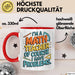 Mathematiklehrer Unterricht Tasse Geschenk Lustige Geschenkidee Spruch Ich Bin Mathelehrer Rot Trendation